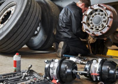 an image of mobile truck suspension repair in Oklahoma